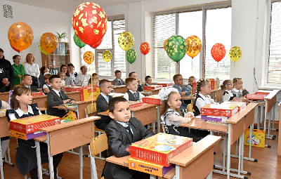 Первый звонок прозвенел в школах Нагайбакского района