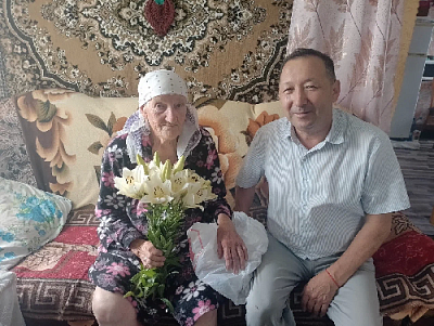 Жительница посёлка Александро-Невский отпраздновала своё 90-летие