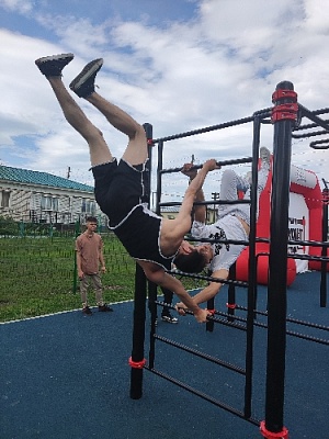 И ещё площадка в Остроленке