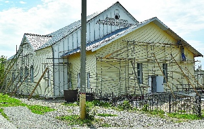 Дом культуры в Фершампенуазе ремонтируют