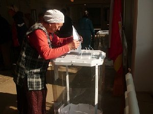 Нагайбакский район - в тройке лидеров по явке избирателей