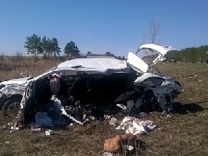 Не рассчитали скорость и совершили аварию