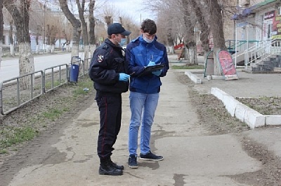 В Нагайбакском районе начали наказывать нарушителей режима самоизоляции 