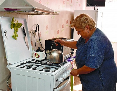 Пришёл газ и на первое отделение