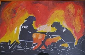 В Нагайбакском районе фантазировали на темы пожарной безопасности