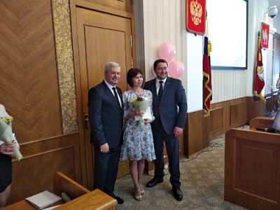 Чествовали прекрасную половину СМИ