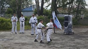 В Нагайбакском районе активно развивается каратэ