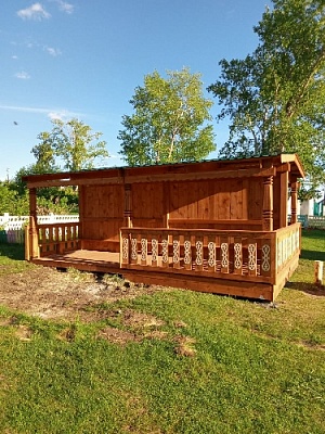 Беседка для маленьких северян