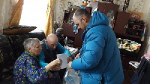 В Нагайбакском районе продолжается голосование на дому 