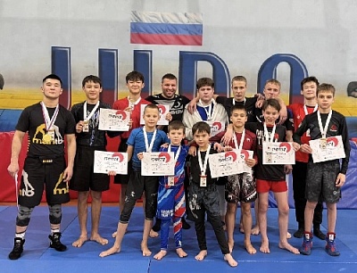 Проявив бойцовский дух!