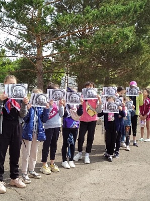 Квест-игра проведена для детей в Балканском поселении