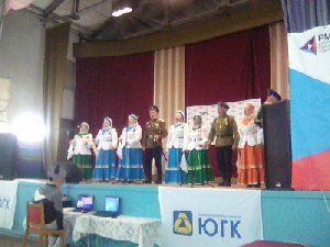 Самодеятельные артисты Нагайбакского района приготовили концерт для гостей Парижского полумарафона