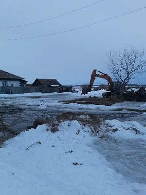 В Нагайбакском районе начинается паводок