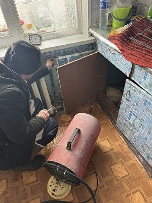 Помогают отогревать Карабаш 