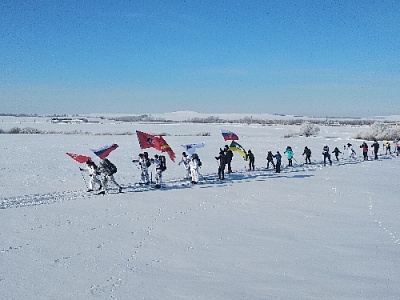 25 километров в память о  сталинградской битве