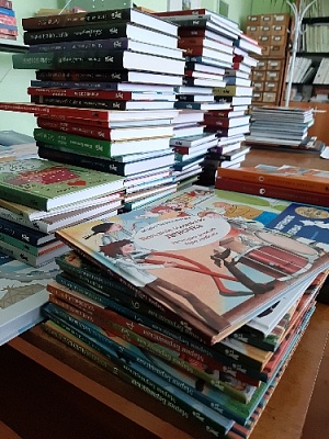 Для читателей Нагайбакского района поступили новые книги в библиотеку