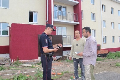 На территории Нагайбакского района продолжается проведение оперативно-профилактического мероприятия «Нелегальный мигрант»  