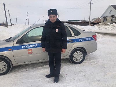 Спас людей из снежного плена