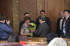 Представителей СМИ Нагайбакского района чествовали в областном парламенте