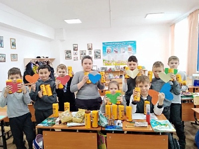 Посылки для бойцов