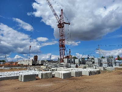 Фундамент и подвал готовы