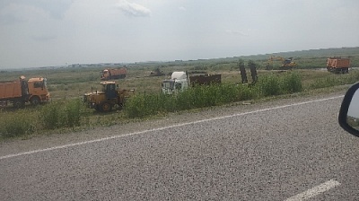 Начинается расчистка русла реки Гумбейка