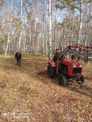 Готовят лыжню с осени