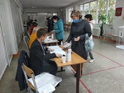 Жители Нагайбакского района выразили своё мнение на выборах в Госдуму