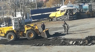 Площадь в Фершампенуазе начали благоустраивать