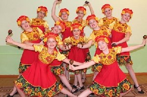 Нагайбакские девчонки и танцуют хорошо!