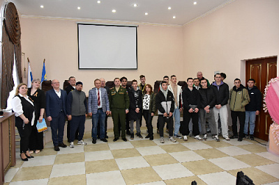 Молодые защитники готовы к службе