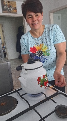 Голубой огонёк газа – в  Петровском!