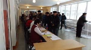 Нагайбакский район выбирает президента России