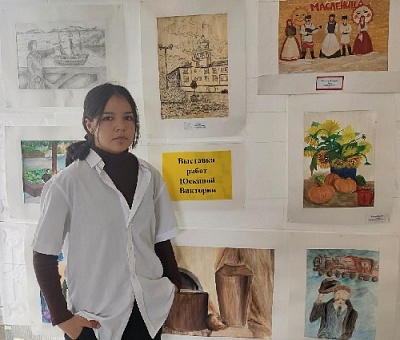 Юные художники показали своё творчество