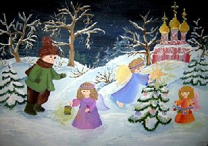 Рисунки к Рождеству