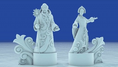 В областном центре строят Дом для Деда Мороза