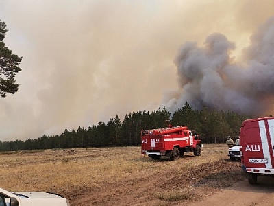 В лагере "Роднички" эвакуировали детей 