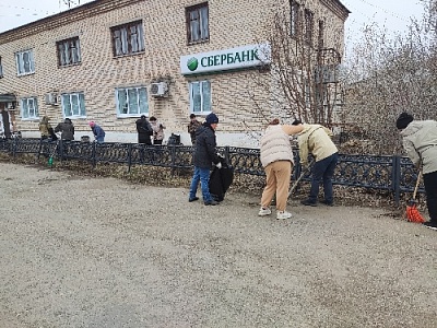 Жители Нагайбакского района прибрались в своих сёлах