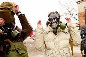 Зачем воспитанники Социально-реабилитационного центра Нагайбакского района надели противогазы?