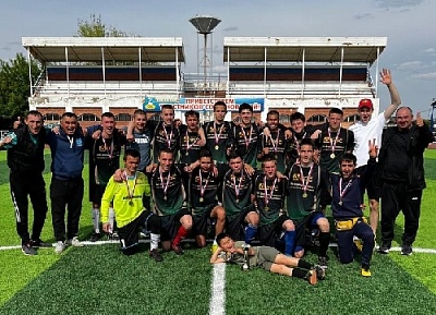 Наши футболисты – Чемпионы области!