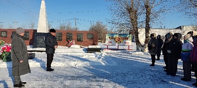 Почтили память погибших минутой молчания