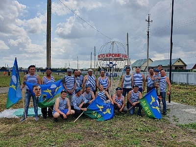 В Нагайбакском районе открыли Стелу воинской славы