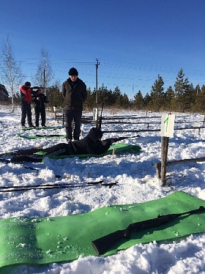 Первый юнармейский биатлон! 