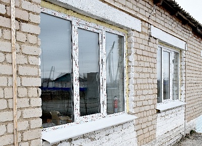 В Куликовском клубе идёт ремонт