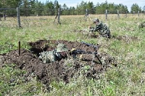 Школьники из Нагайбакского района знакомятся с военной службой
