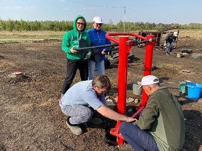 Скоро будут тренажёры и детская площадка