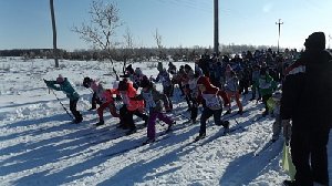 Прокатились на Лыжне России