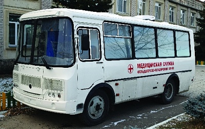 Новый передвижной ФАП поступил в районную больницу села Фершампенуаз