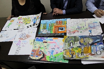 Зачем дети в Нагайбакском районе рисовали правоохранителей?