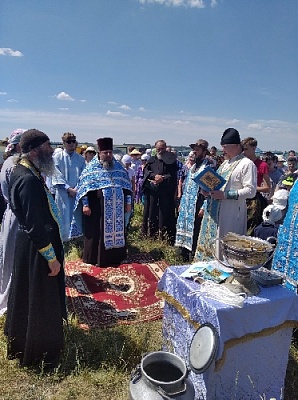 Помолились в честь Пресвятой Богородицы